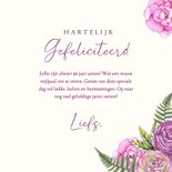 Felicitatiekaart huwelijksjubileum ranonkels  3