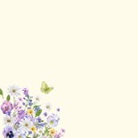Felicitatiekaart jubileum hart van bloemen 2