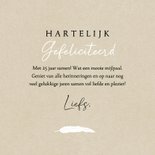 Felicitatiekaart jubileum hart veren 3