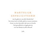 Felicitatiekaart kleinkind met ooievaar 3