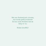 Felicitatiekaart met bierflesjes en een babyflesje 3