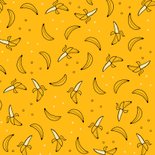 Felicitatiekaart nieuwe baan banaan okergeel hip 2