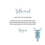 Felicitatiekaart nieuwe motor rijbewijs verjaardag stoer 3