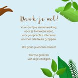 Felicitatiekaart pensioen luiaard en koalabeer 3