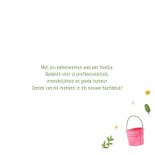 Felicitatiekaart pensioen tuinieren 3