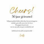 Felicitatiekaart pop the champagne proost cheers  3