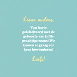 Felicitatiekaart tweeling tijgertjes 3