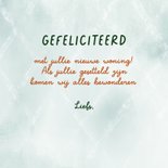 Felicitatiekaart vetplanten in zwart-wit terracotta potjes 3