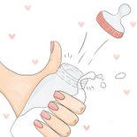 Felicitatiekaart voor een stel dat in verwachting is 2