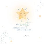 Felicitatiekaartje a Little Star is Born - Jongen 3