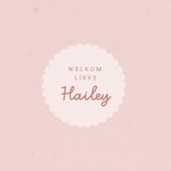 Felicitatiekaartje geboorte meisje unicorn 2