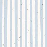 Felicitatiekaartje hallo baby blauw gestreept hartjes 2