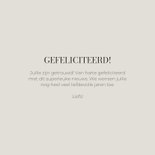 Felicitatiekaartje huwelijk jullie zeiden ja 3