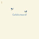 Felicitatiekaartje ijsbeertje met pimpelmees 2