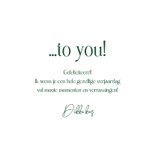 Fleurige vrolijke verjaardagskaart bloemen happy birthday 3