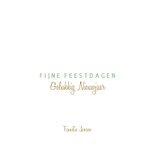 Foto kerstkaart hartjes kersttakken 3