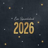 Foto nieuwjaars kaart 2026 wensen 2