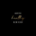 Fotocollage Happy Healthy New Year goudlook 2