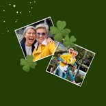 Fotokaart get well soon geluk klavertjes vier beterschap 2