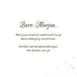 Fotokaart get well soon geluk klavertjes vier beterschap 3