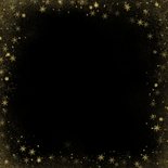 Fotokaart grote foto gouden kader en fijne feestdagen Achterkant