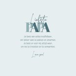 Fotokaart liefste papa in grote letters en foto 3