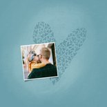 Fotokaart PAPA met hart en naam 2