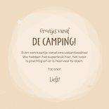 Fotokaart vakantie groetjes vanaf de camping fotocollage 3