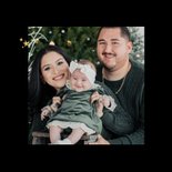 Fotokaartje fotocollage fijne kerst zwart minimalistisch 2