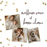 Franse fotokaart nieuwjaar met hart 2