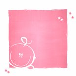 Geboorte Lief roze baby kaartje 2
