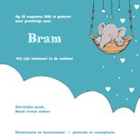 Geboorte olifantje wolk Bram IH 3