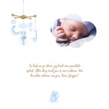 Geboorte wiegje jongen 2