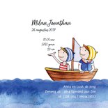 geboortekaart broertje zee 3