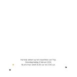 Geboortekaartje bakfiets broer en broertje silhouet  2