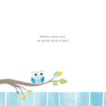 Geboortekaartje broer uiltjes 2