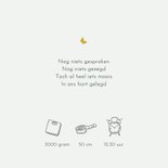 Geboortekaartje broertjes kruiwagen 2