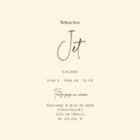 Geboortekaartje dieren carrousel olifant hartjes 3