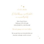 Geboortekaartje fotocollage tweeling kuikentjes lente goud 3