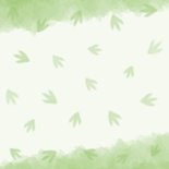 Geboortekaartje groen - Lieve kleine dinosaurus Achterkant