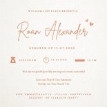  Geboortekaartje jongen 4e kindje met wiegje en zus en broer 3