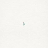 Geboortekaartje jongen met waterverf en takjes Achterkant