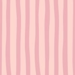 Geboortekaartje meisje flamingo met roze streepjes Achterkant