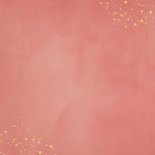 Geboortekaartje met een silhouet van een meisje op de maan  Achterkant