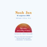 Geboortekaartje met zwaan voor een jongen 3