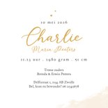 Geboortekaartje olifantje hartjes lief waterverf dieren 3