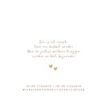 Geboortekaartje - pentekening tweeling baby's in bruindruk 2