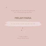 Geboortekaartje planeten roze 3