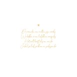 Geboortekaartje unisex sterren goud minimalistisch 2