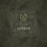 Geboortekaartje voetjes in hand lijntekening foliedruk 2